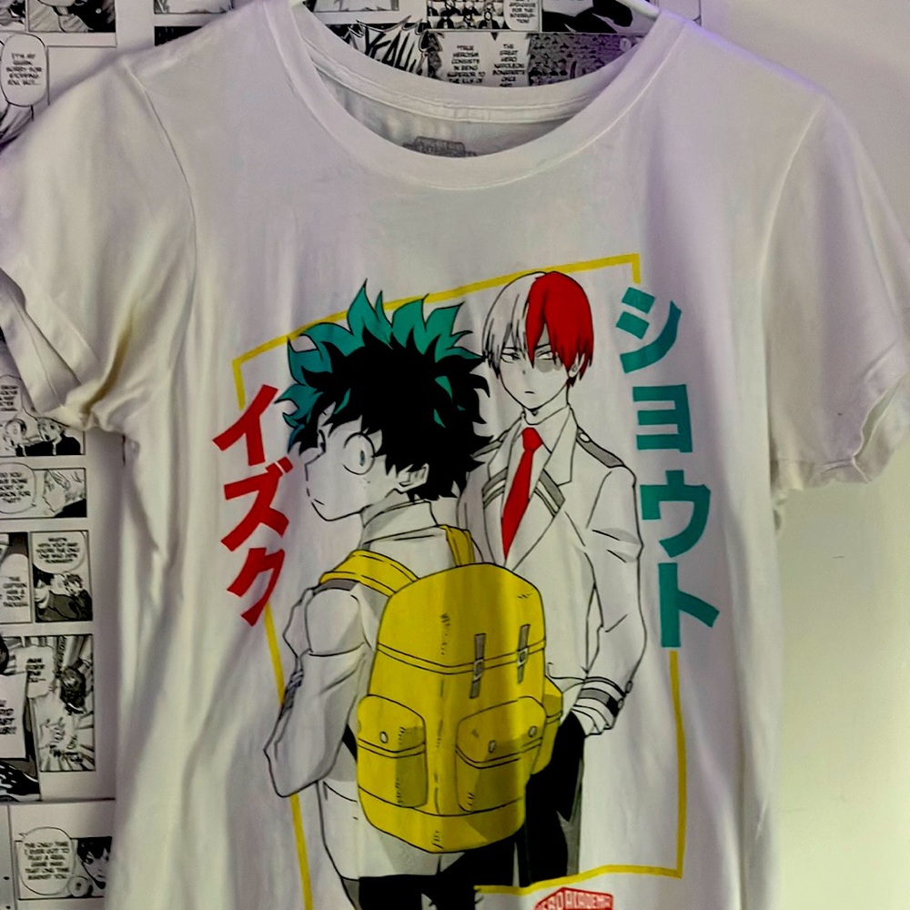 3/$25 My Hero Academia Graphic Tee MHA Deku Todoroki Anime